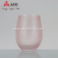 2023 Kitchen Elegant Color Glassware Wine Glass Cup